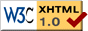 Valid XHTML 1.0 - Strict!